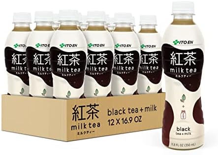 特價 : Ito En Black Milk Tea, Sweetened, 11.8 Ounce (Pack of 12) : Grocery &amp; Gourmet Food