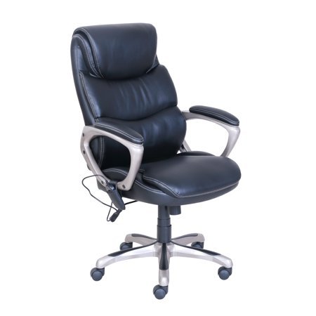 True Innovations Massage Office Chair with Heated Vibration and Memory Foam