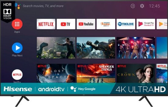 75" H6510G 4K HDR Smart Android TV