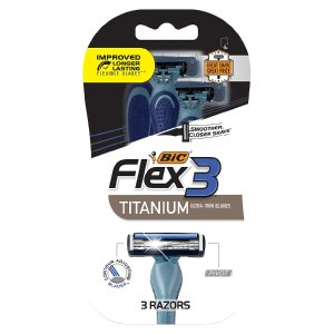 BIC Flex3 Titanium Razors