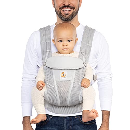 Amazon.com: Ergobaby All Carry Positions Breathable Mesh Baby Carrier with Enhanced Lumbar Support & Airflow (7-45 Lb), Omni Breeze, Pearl Grey : Everything Else