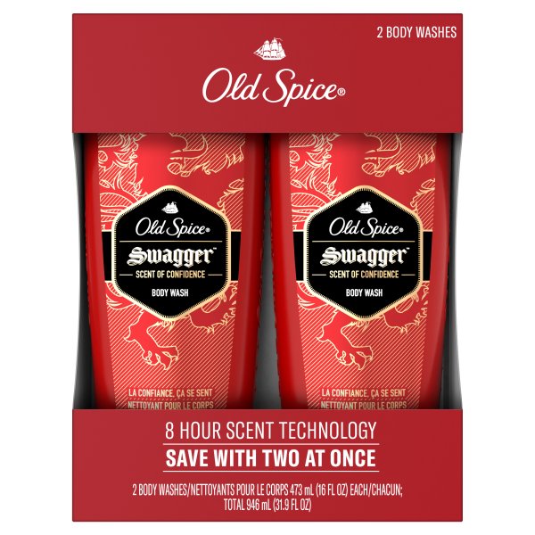 Old Spice Swagger Body Wash Pack of 2