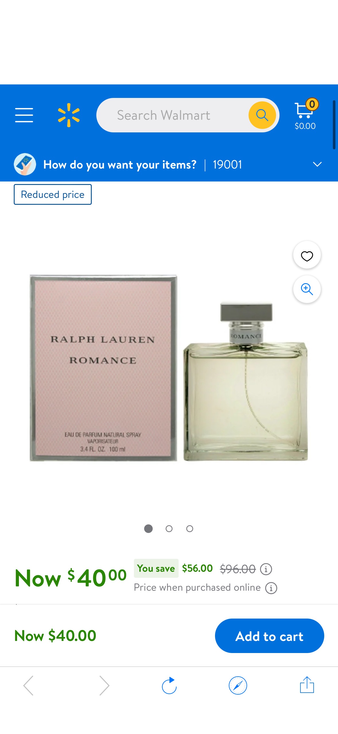 Romance Eau De Parfum Spray 3.4 Oz / 100 Ml - Walmart.com