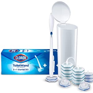 Amazon.com: Clorox ToiletWand Disinfecting Refills, Rainforest Rush, 30 Ct 30個裝洗廁所海綿