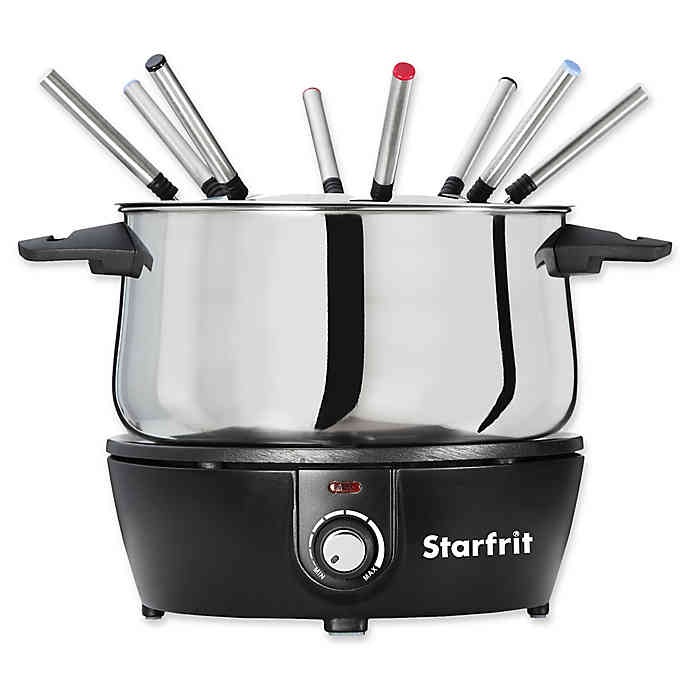 The ROCK by Starfrit Electric Fondue Pot in Black火锅机 | Bed Bath & Beyond