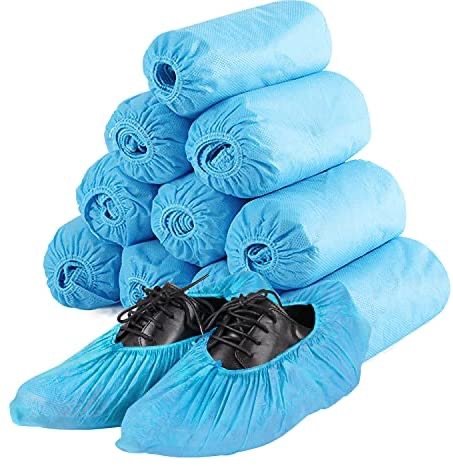 Wonido Disposable Shoe Covers & Booties for Shoes Covers - 100 pack(50pairs)
