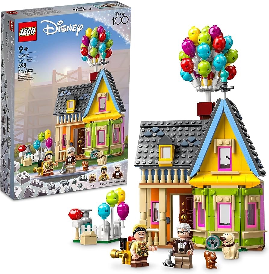 LEGO Disney and Pixar ‘Up’ House Disney 100 Celebration Classic Building Toy Set