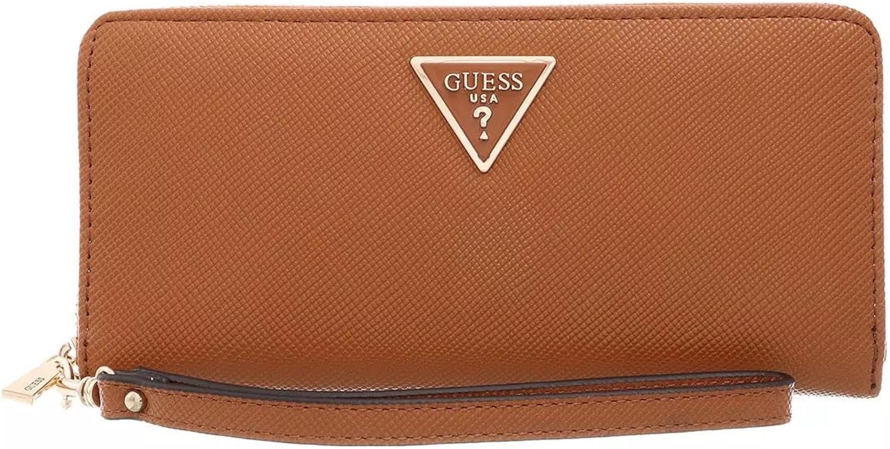 Amazon.com: GUESS Laurel Large Zip Around Wallet, Light Cognac : GUESS: Clothing, Shoes & Jewelry