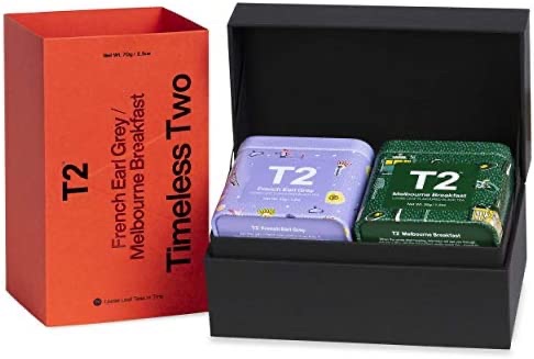Amazon.com : T2 Tea Timeless Two - Black Tea Gift Pack, 2 Loose Leaf Black Tea In Mini Limited Edition Tin, 2.5 Ounce : Grocery & Gourmet Food