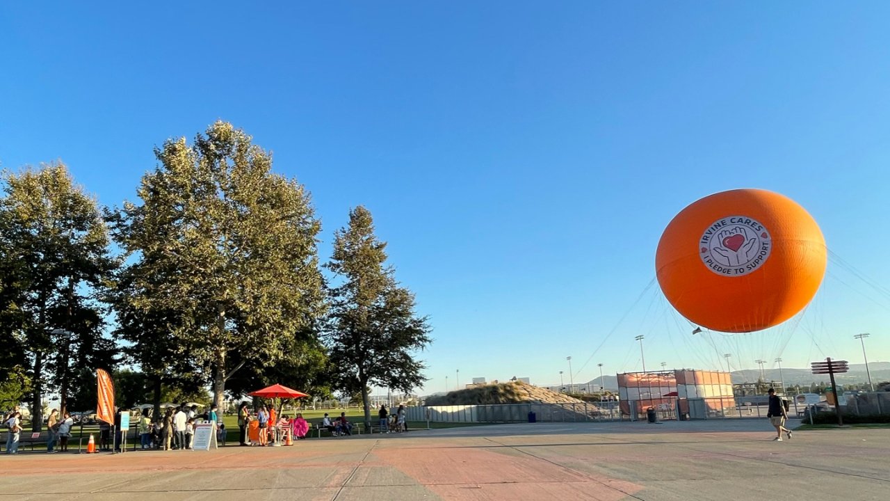 尔湾大公园 热气球🎈+旋转木马🎠