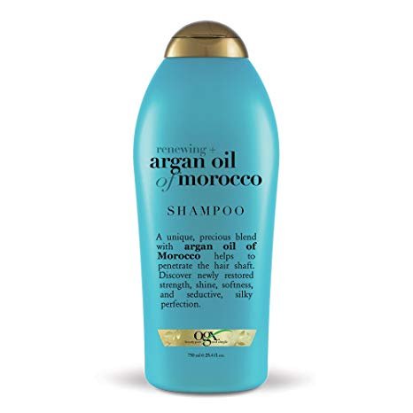 OGX Renewing Argan Oil of Morocco Shampoo, 25.4 Ounce Bottle