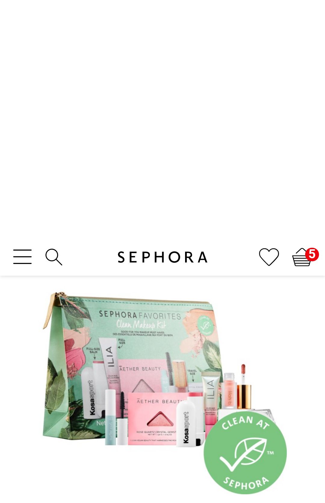 Clean Makeup Set上新 - Sephora Favorites | Sephora