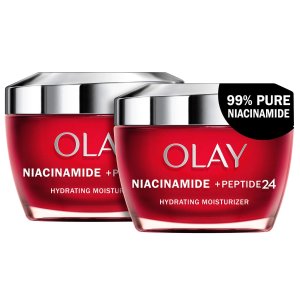 $38.48 Olay Regenerist Niacinamide + Peptide 24 Face Moisturizer (1.7 oz., 2 pk.) - Sam s Club