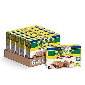 Biscuit Sandwiches, Cinnamon Almond Butter, 1.35 oz, 10 ct (Pack of 6)