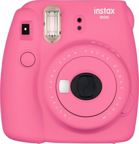 Fujifilm instax mini 9 Instant Film Camera - Flamingo Pink