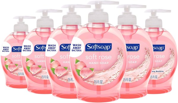 Softsoap 洗手液, 7.5 Fl Oz, 6瓶装