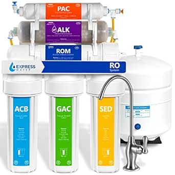 Express Water Reverse Osmosis Water Filter System, Multi-Stage Filtration, BPA Free: Amazon.com: Tools &amp; Home Improvement