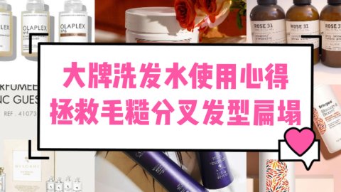 大牌洗发水心得🆚卡诗、海盐、鱼子酱、宝格丽、Le Labo、Olaplex……