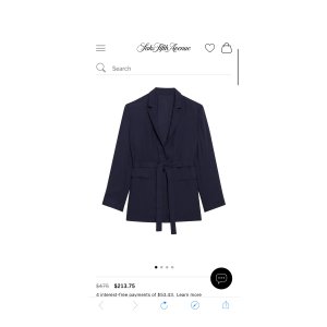 $213.75 Shop Theory Notch-Collar Jacket | Saks Fifth Avenue