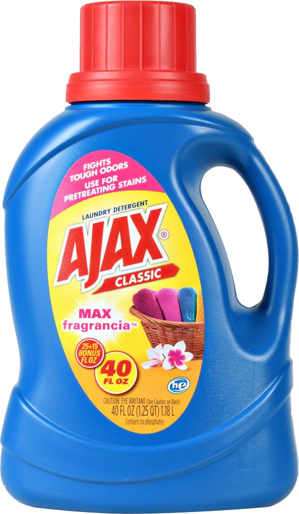 Ajax 洁净去污洗衣液 清新原味 40 Oz