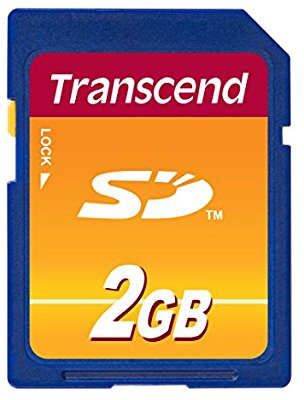 Transcend 2 GB SD Flash Memory Card 内存卡