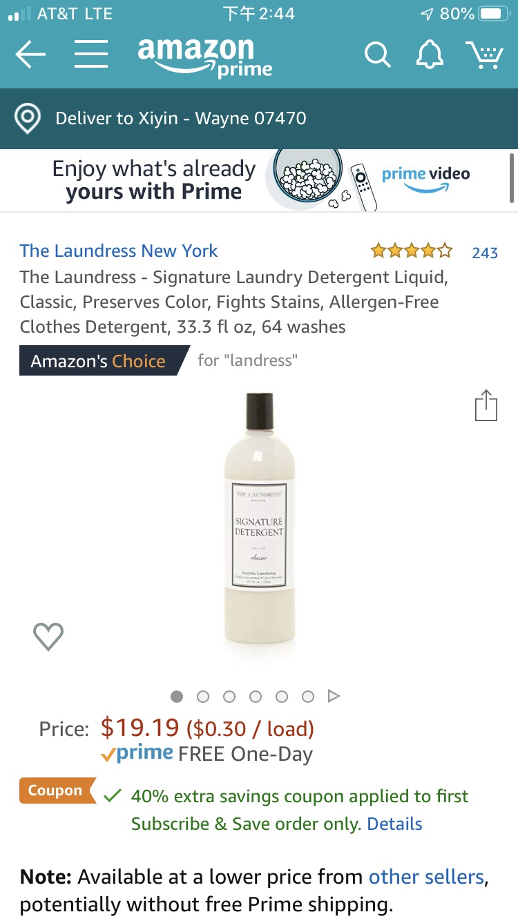 Amazon.com: The Laundress - Signature Laundry Detergent, Unscented, Preserves Color, Fights Stains, 16 fl oz, 32 washes: Health & Personal Care洗衣液