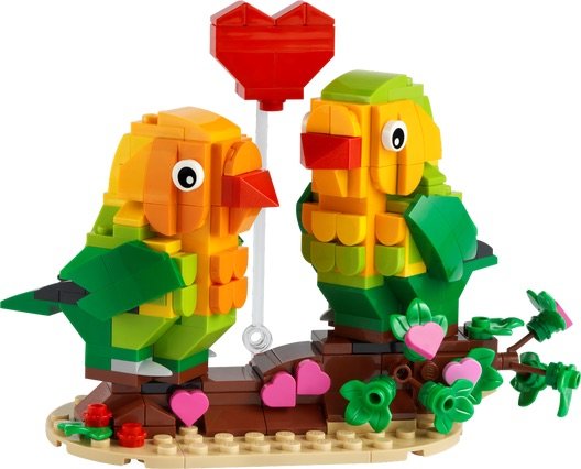 Valentine Lovebirds 40522 | UNKNOWN | Buy online at the Official LEGO® Shop US