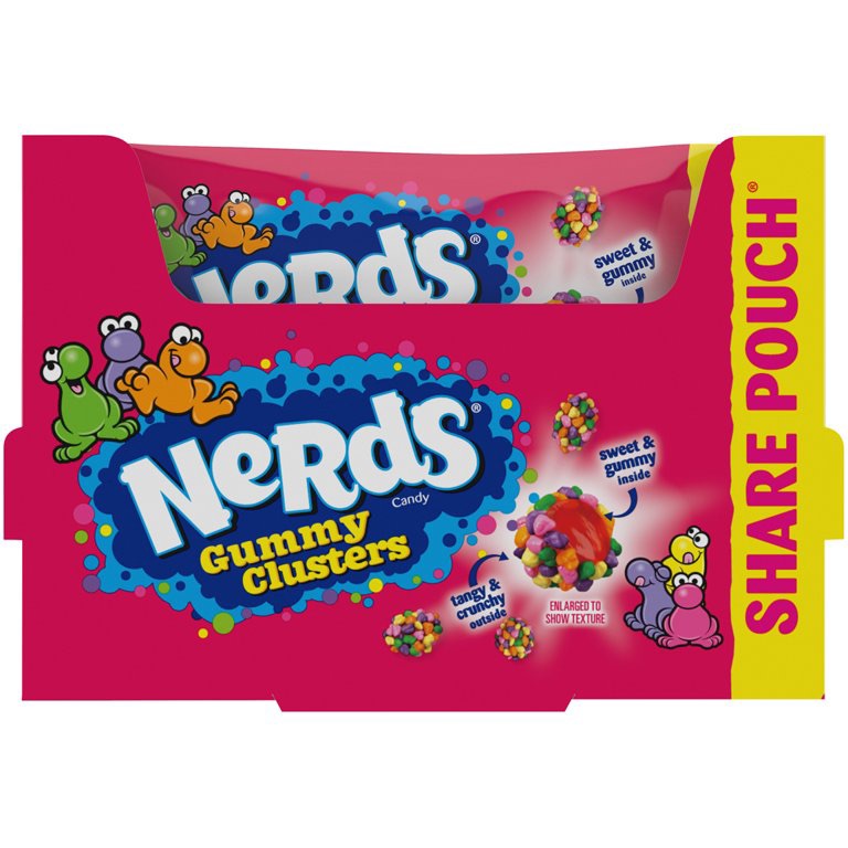 Nerds Gummy Clusters 糖果，3 盎司，12 片
- Walmart.com
