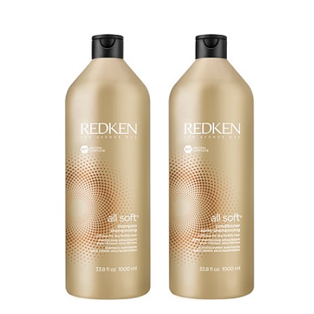 Redken - ($65 Value) Redken All Soft Shampoo & Conditioner Duo Set, 33.8 Fl Oz 洗发水护发素套装