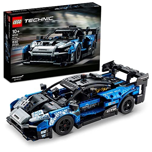 Amazon.com: LEGO Technic McLaren Senna GTR 42123 Racing Sports Collectable Model Car Building Kit, Car Construction Toy, Gift Idea for Kids, Boys and Girls : Toys & Games