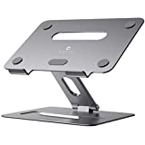 Amazon.com: AMERIERGO Adjustable Laptop Stand Riser - Aluminum Ergonomic Laptop Stand with Height 垫子