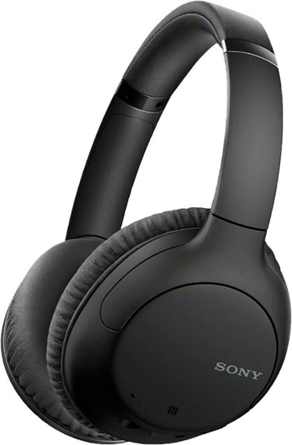 Sony WH-CH710N Wireless无线耳机 Noise-Cancelling Over-the-Ear Headphones Black WHCH710N/B - Best Buy