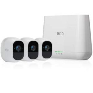 Netgear Arlo Pro 2 家庭安全监控系统 (3个1080P摄像头)