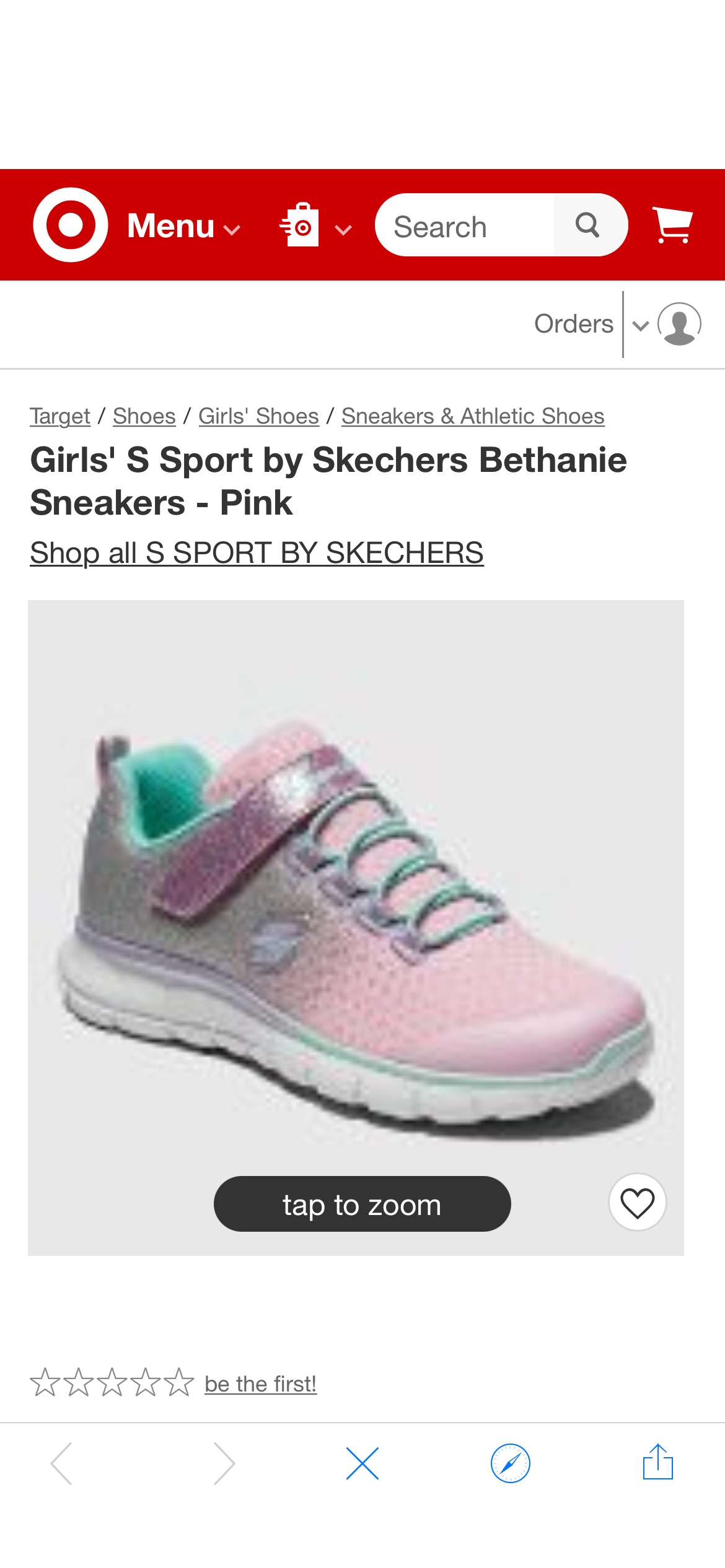 Target女童Skechers鞋半价