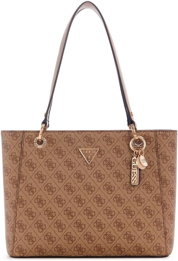 Amazon.com: GUESS Noelle Small Noel Tote, Latte Logo : GUESS: Clothing, Shoes & Jewelry