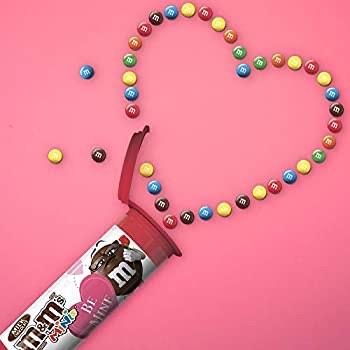 Amazon.com: M&M'S Valentine's Milk Chocolate MINIS Size Candy 1.08-Ounce Tube (Pack of 24) : Grocery & Gourmet Food