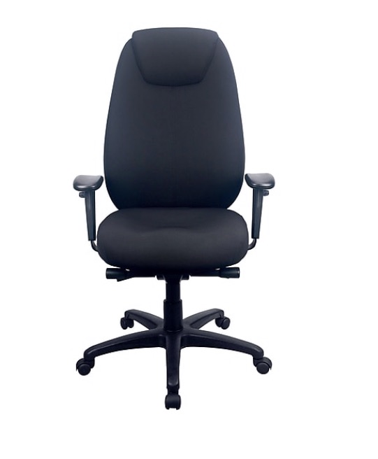 Tempur-Pedic 6400 Fabric Computer and Desk Chair, Black (TP6400-BLK) at Staples椅子