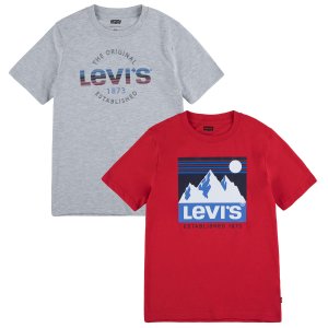 白菜价：Levi's 男童T恤2件套 多色可选