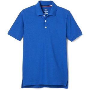 $6.49 Amazon.com: French Toast Big Boys Short Sleeve Pique Polo, Royal, Medium/8: Clothing儿童Polo衫