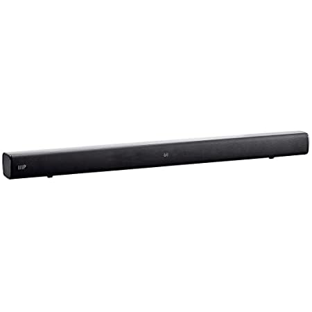 Amazon.com: Monoprice SB-100 2.1-ch Soundbar  36 Inches 条形音箱 内置低音炮、蓝牙、光纤输入和遥控器