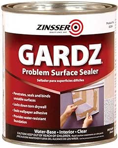 Zinsser 02304 Problem Surface Sealer, Quart, Clear 32 Fl Oz (Pack of 1) - Primer Paint - Amazon.com