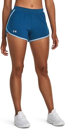 Amazon.com: Under Armour Women&#39;s Fly by 2.0 Running Shorts, (426) Varsity Blue/Blizzard/Reflective, Small : Clothing, Shoes &amp; Jewelry