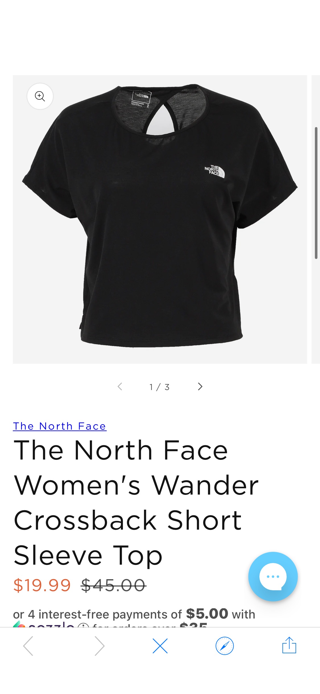 The North Face Women's Wander Crossback Short Sleeve Top – PROOZY
