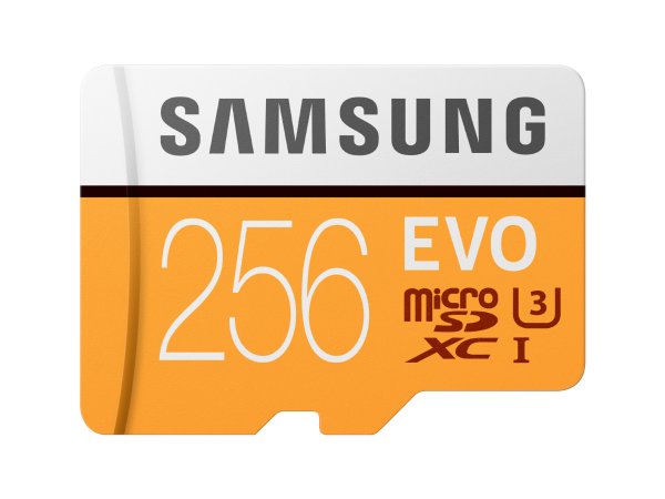 256GB EVO U3 90MB/s写入 microSDXC 存储卡