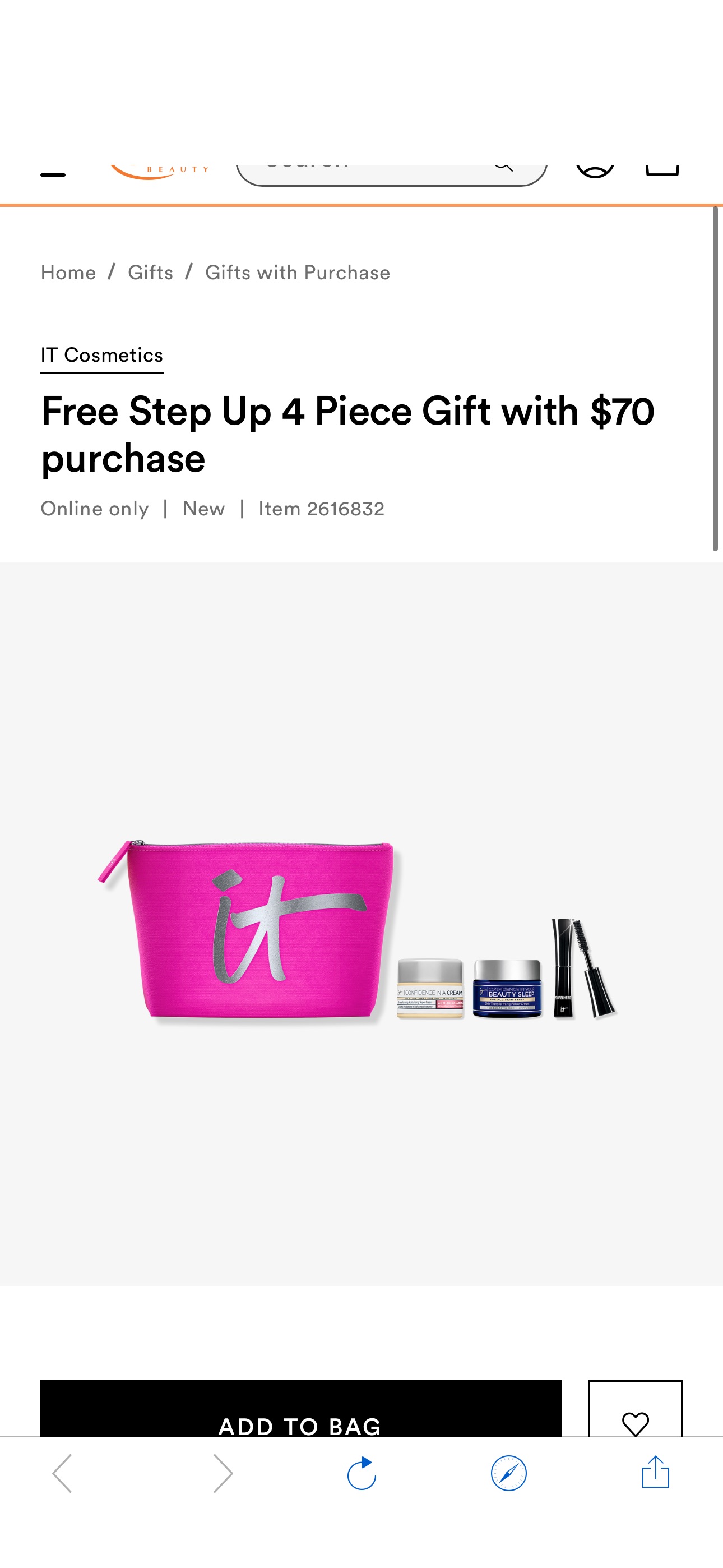 Free Step Up 4 Piece Gift with $70 purchase - IT Cosmetics | Ulta Beauty