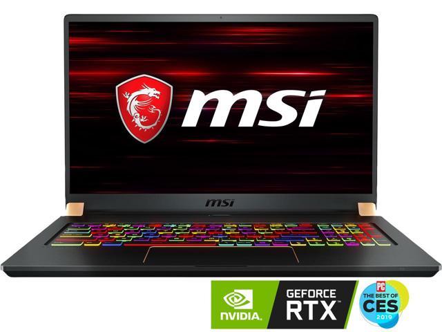 微星 MSI GS75 Stealth-203 Gaming Laptop Intel Core i7-8750H 2.20 GHz 17.3&#34; Windows 10 Pro 64-bit - Newegg.com