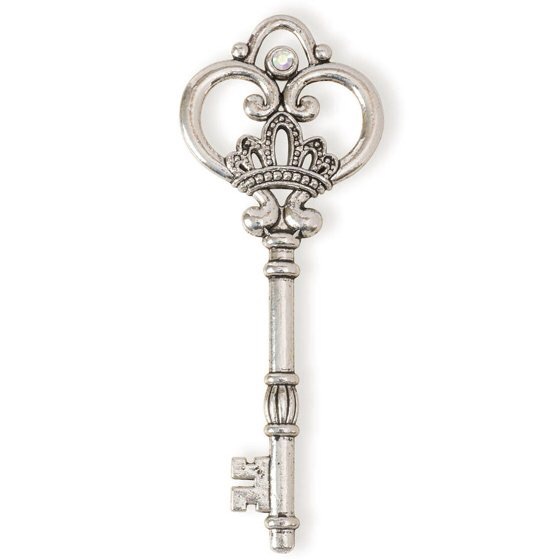 Steampunk - Key Pendant: Antique Silver - Walmart.com钥匙吊坠