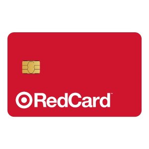 Target Red Card Holder