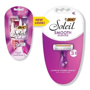 BIC Soleil Smooth Scented 3-Blade Women's Disposable Razors