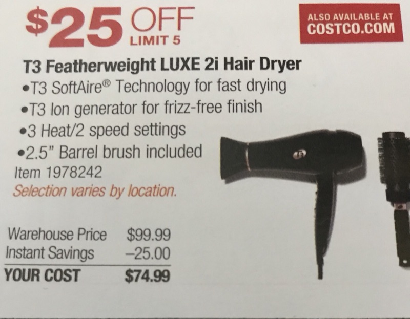 T3 Luxe 2i Professional Hair Dryer吹風機